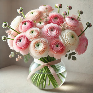 Blushing Romance Ranunculus
