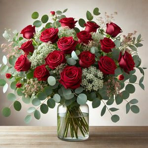 Crimson Elegance Bouquet