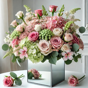 Elegant Mirror Bloom