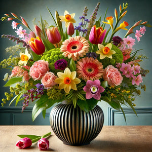 Bright Bloom Basket