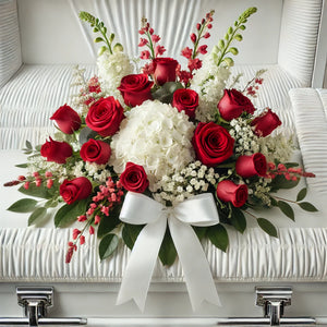 Eternal Heart Casket Adornment