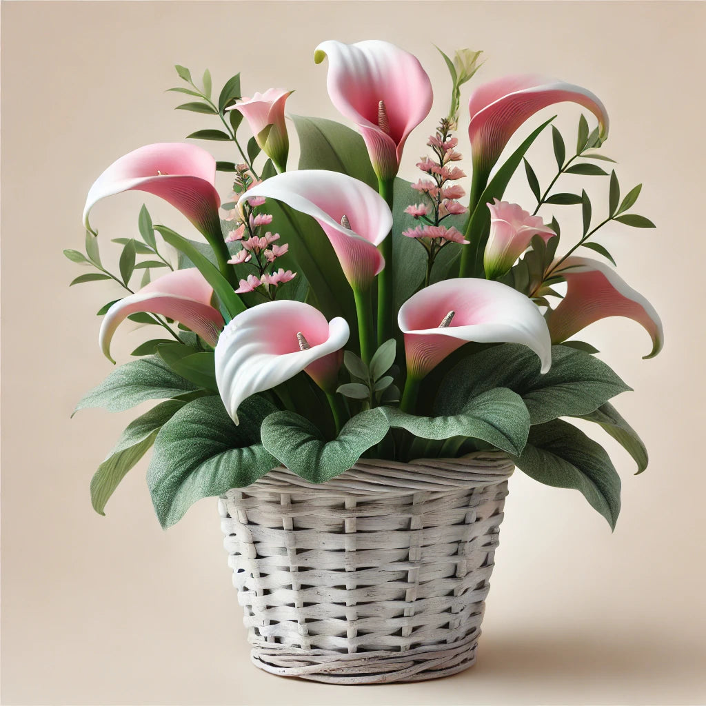 Soothing Calla Lily Planter