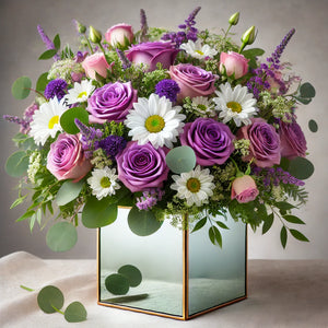 Mirror Bloom Elegance