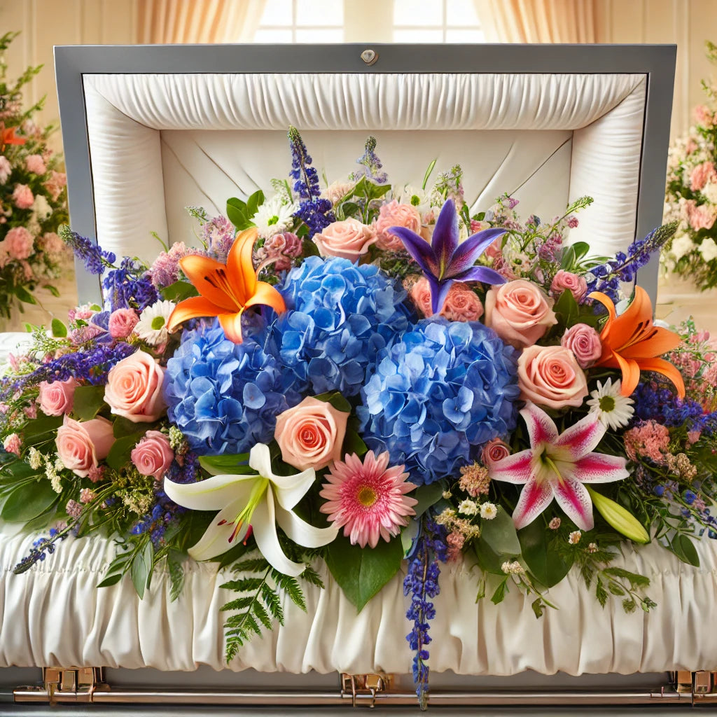 Radiant Remembrance Casket Adornment