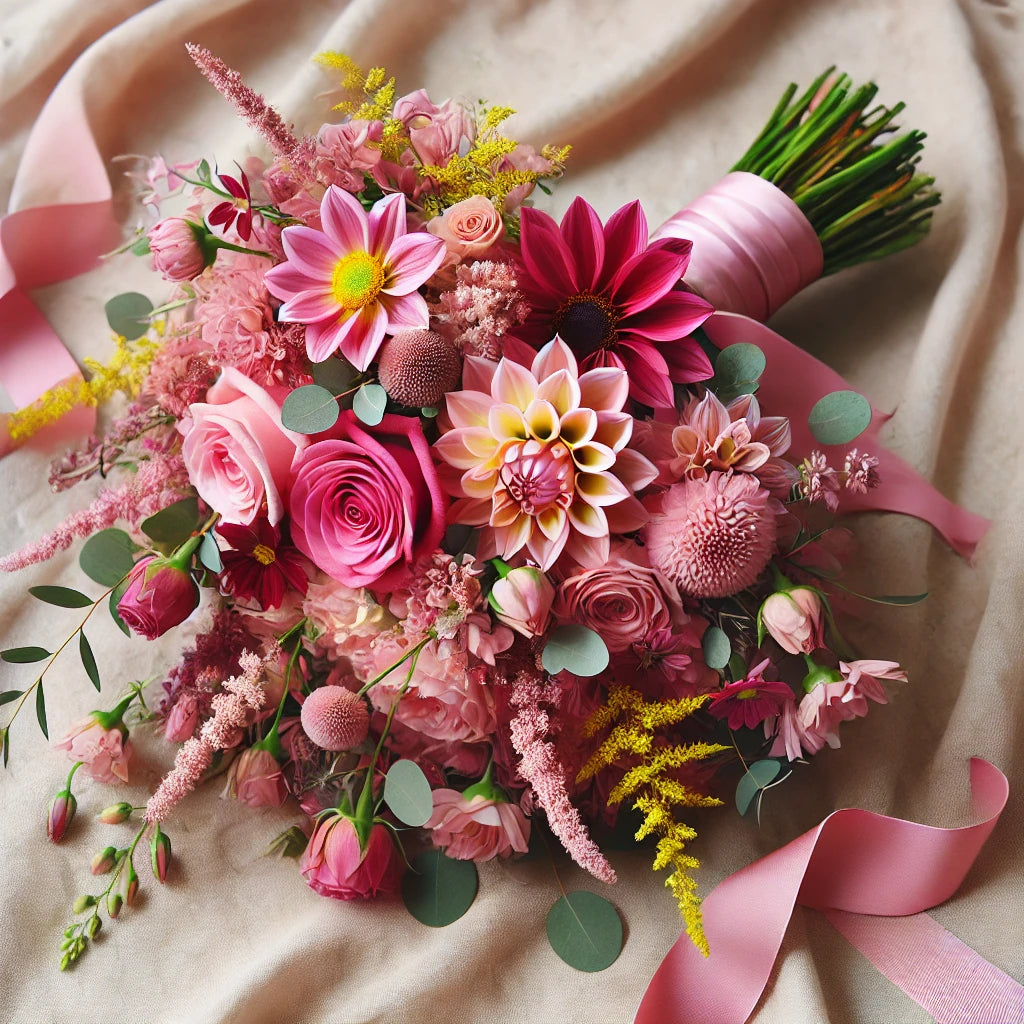 Blush &amp; Passion Free-Form Bouquet