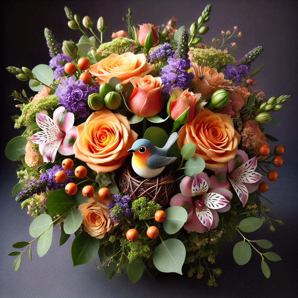 Birds Nest Bouquet