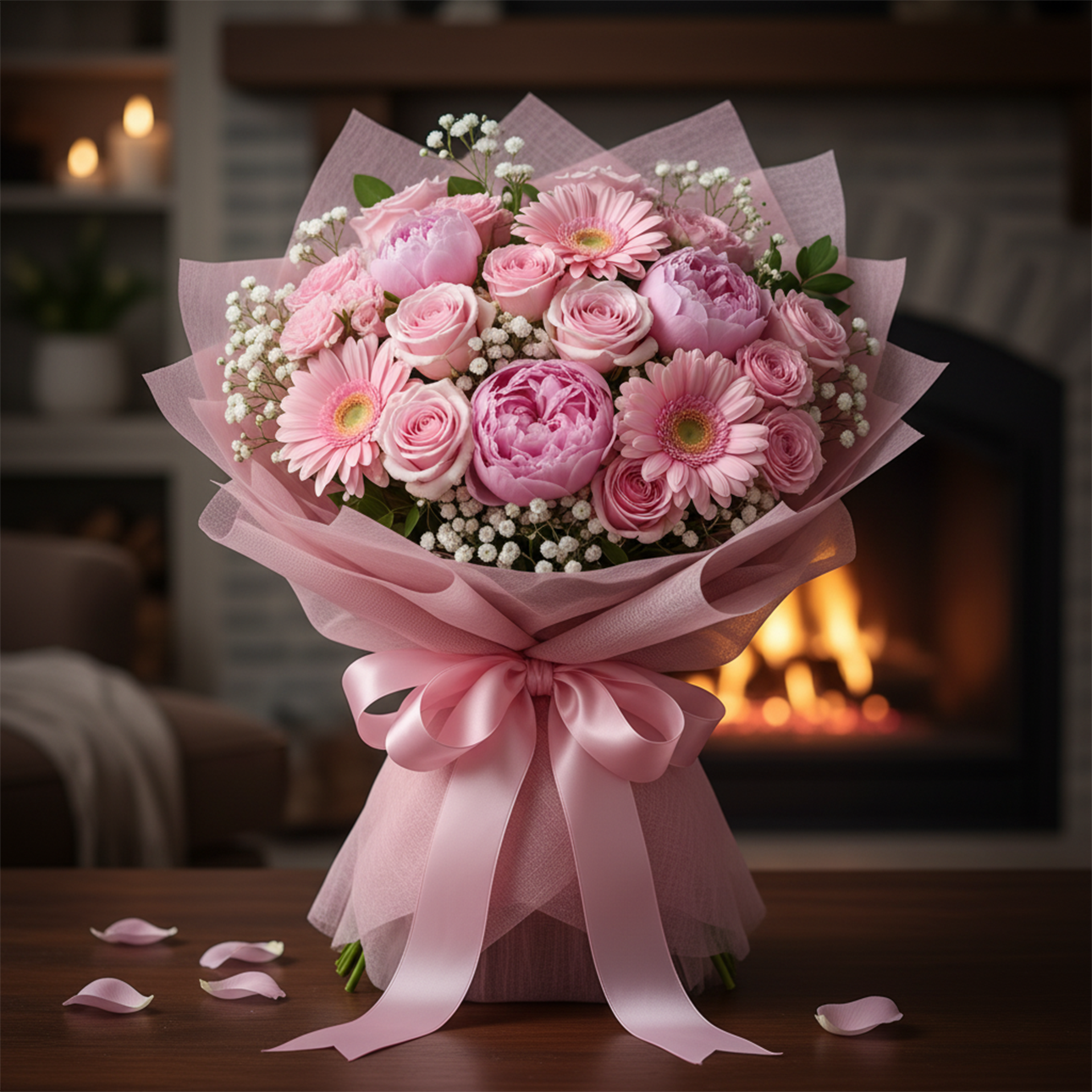 Blush Blossom Bouquet