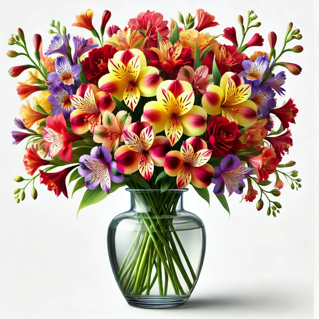 Bright Alstroemeria Bliss