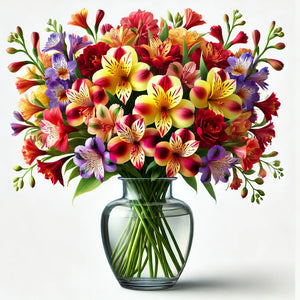 Bright Alstroemeria Bliss