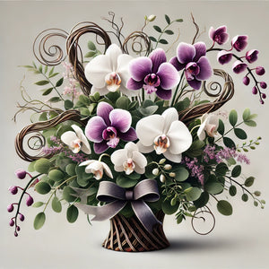 Elegant Orchid Tribute
