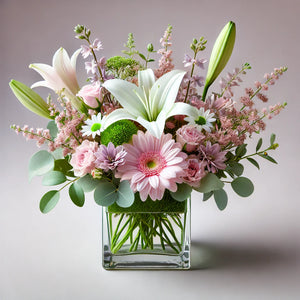 Elegant Pastel Floral Harmony
