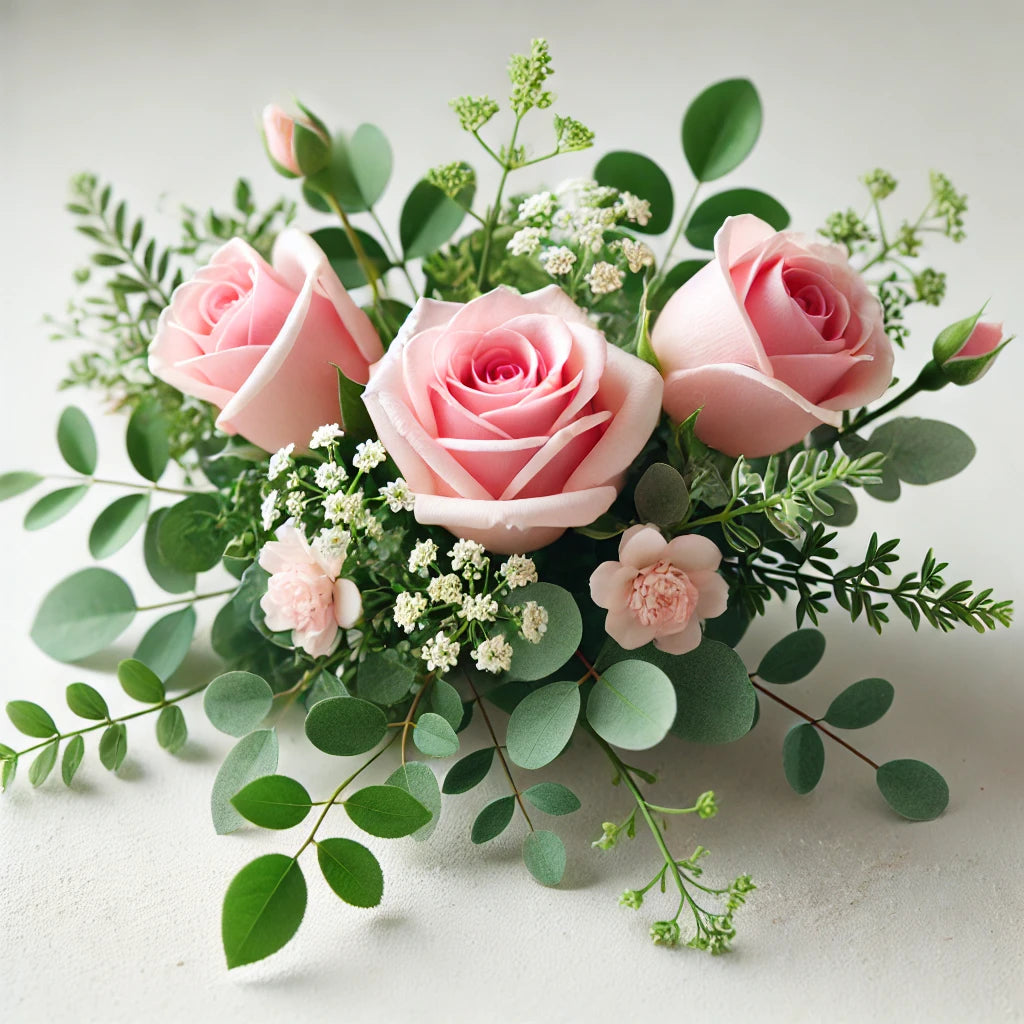 Elegant Rose Trio