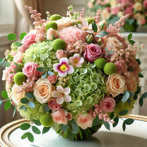 Elegant Roses & Hydrangea