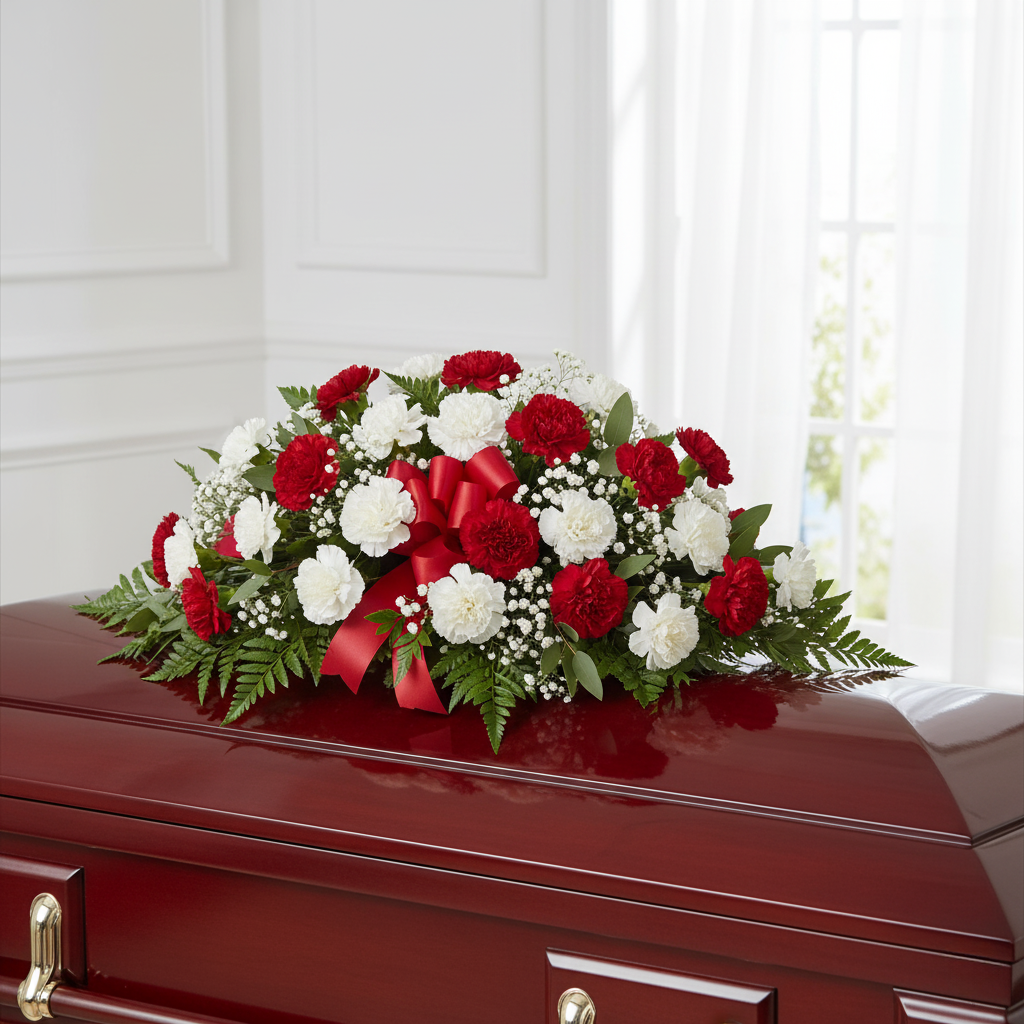 Eternal Honor Casket Spray