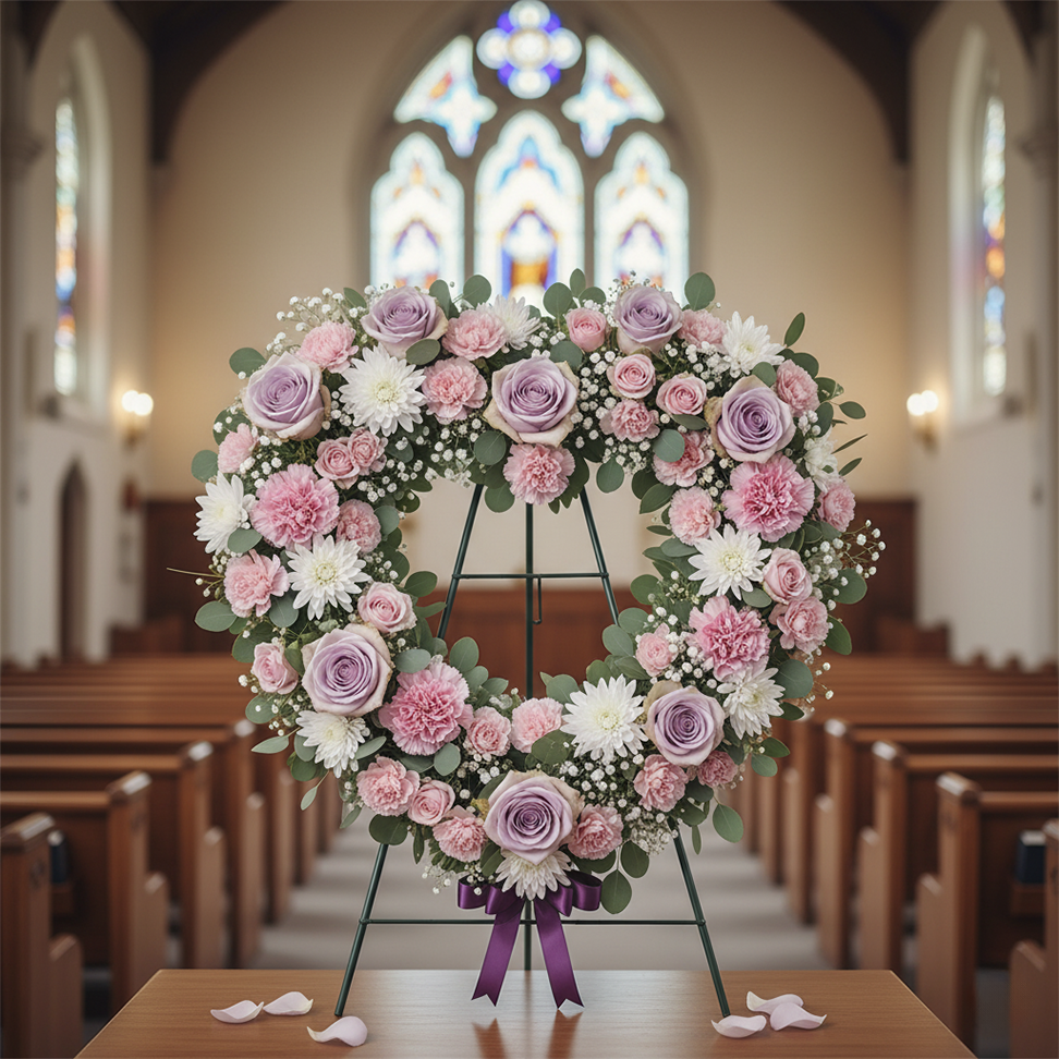 Eternal Love Heart Wreath