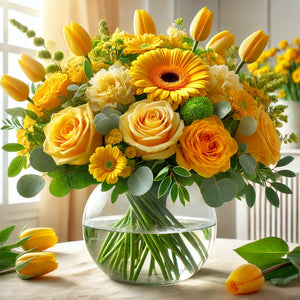 Golden Glow Bouquet