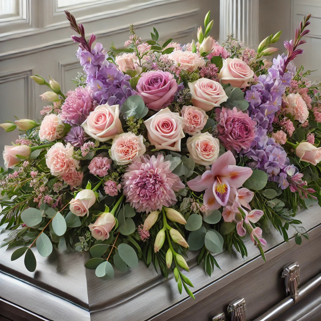 Graceful Memories Casket Spray