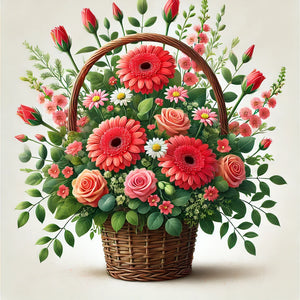 Joyful Bloom Basket