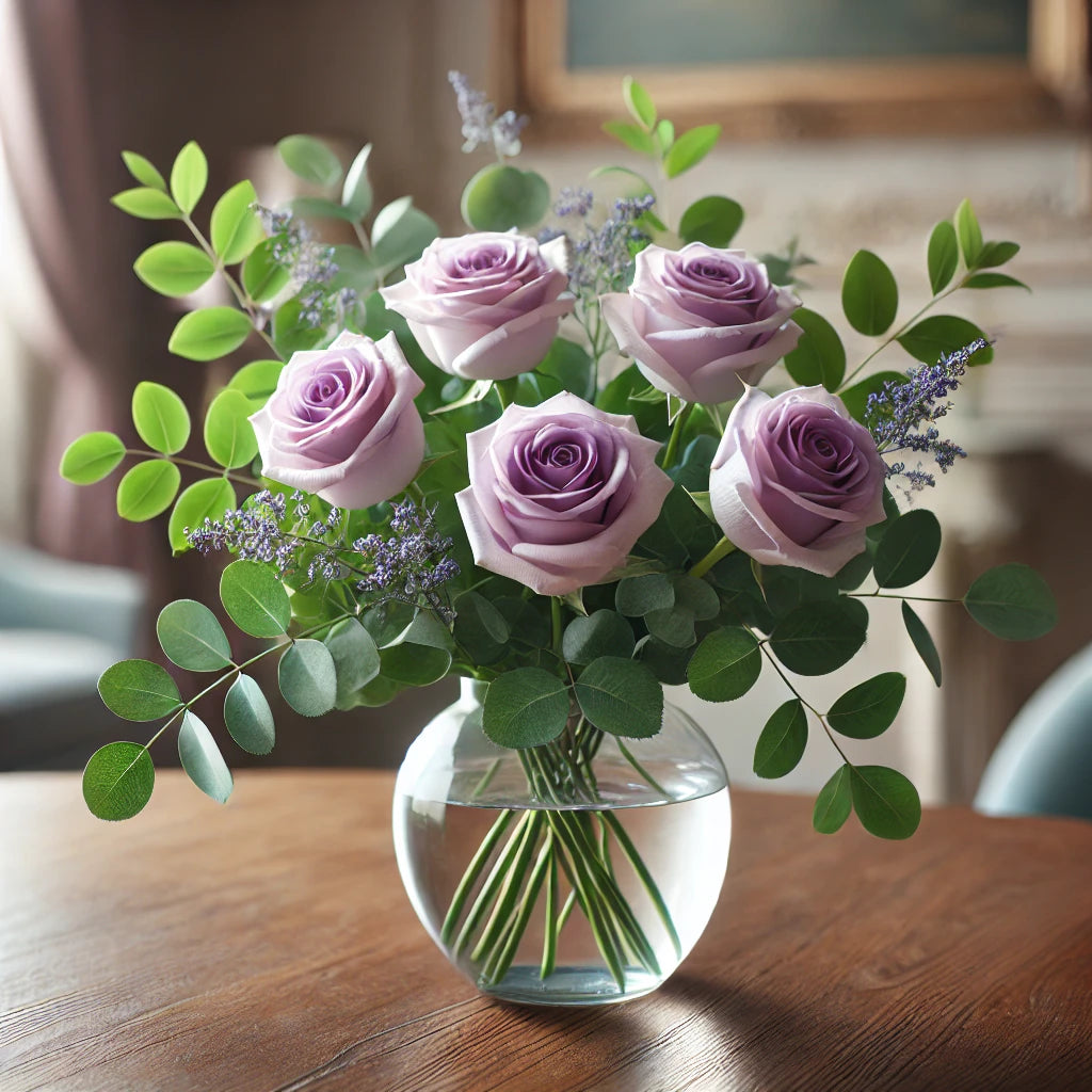 Lavender Plus Roses Lavender Roses – Marigold Flowers