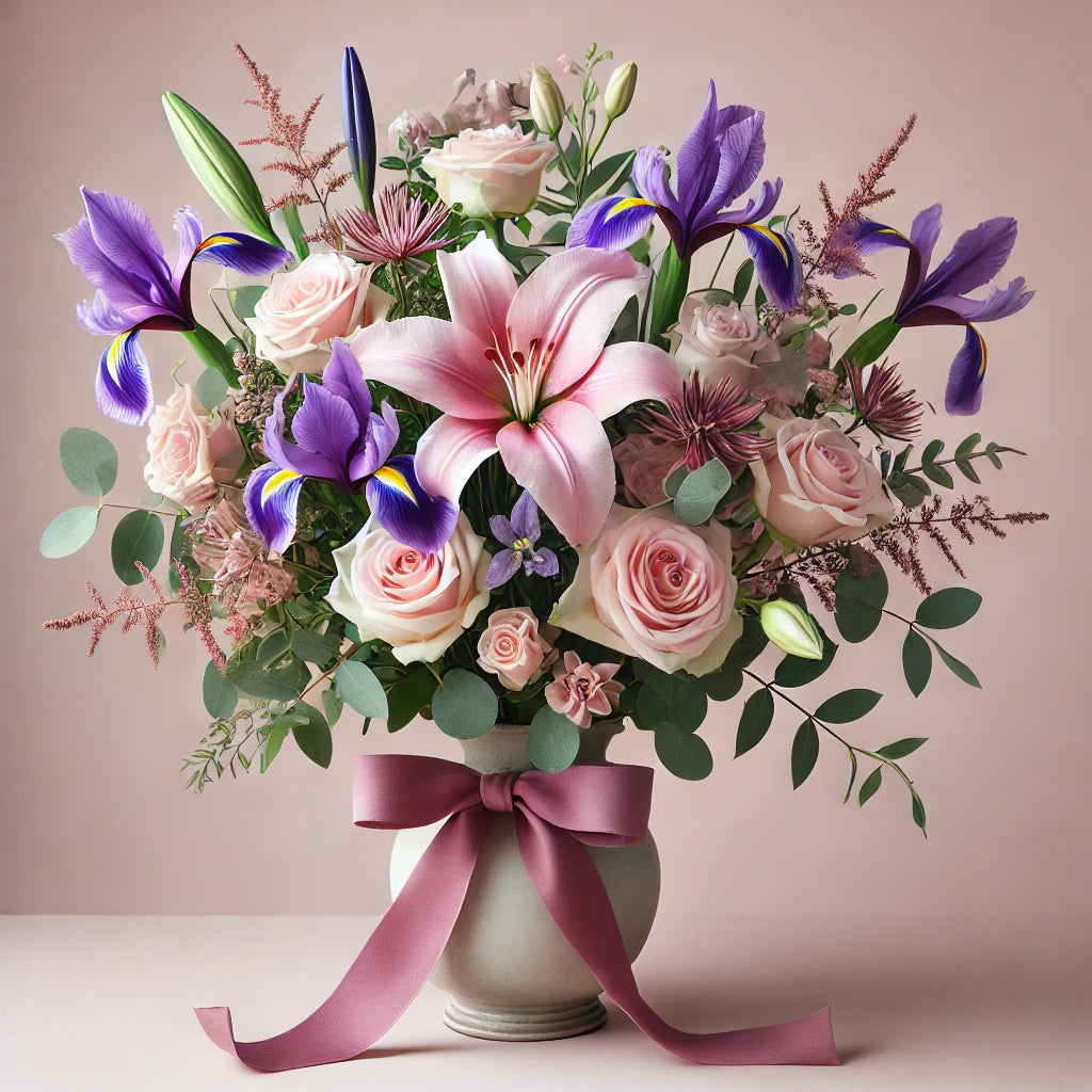 Purple &amp; Pink Elegance Bouquet