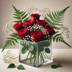 Romantic Rose Cube
