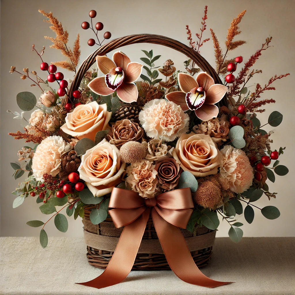 Rustic Bloom Basket