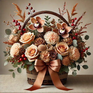 Rustic Bloom Basket