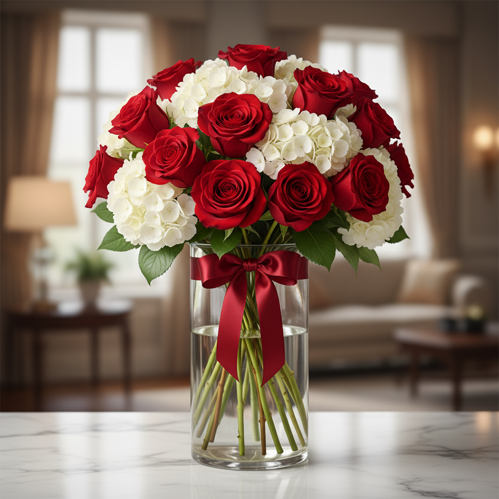 Scarlet Elegance Bouquet