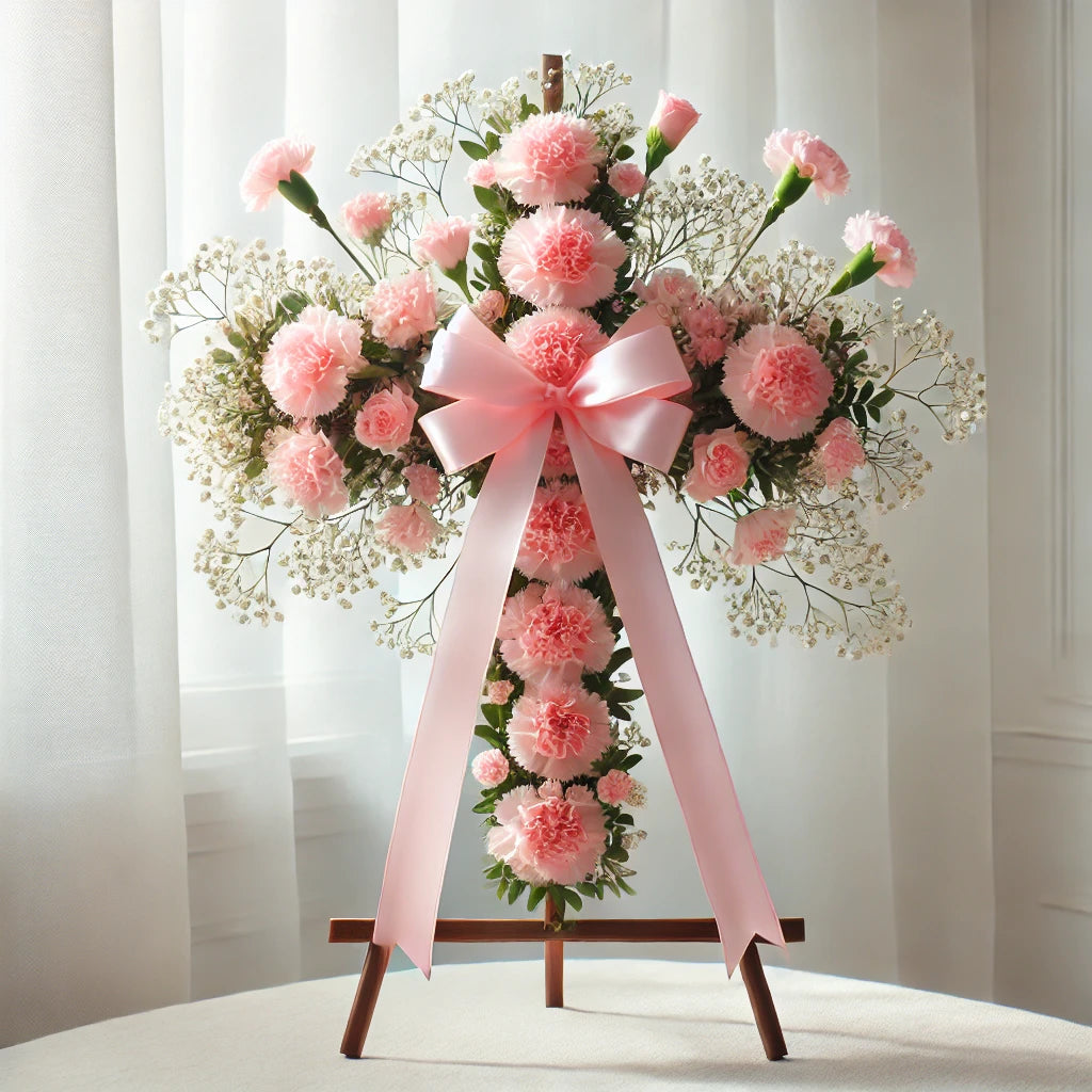Serene Cross Easel