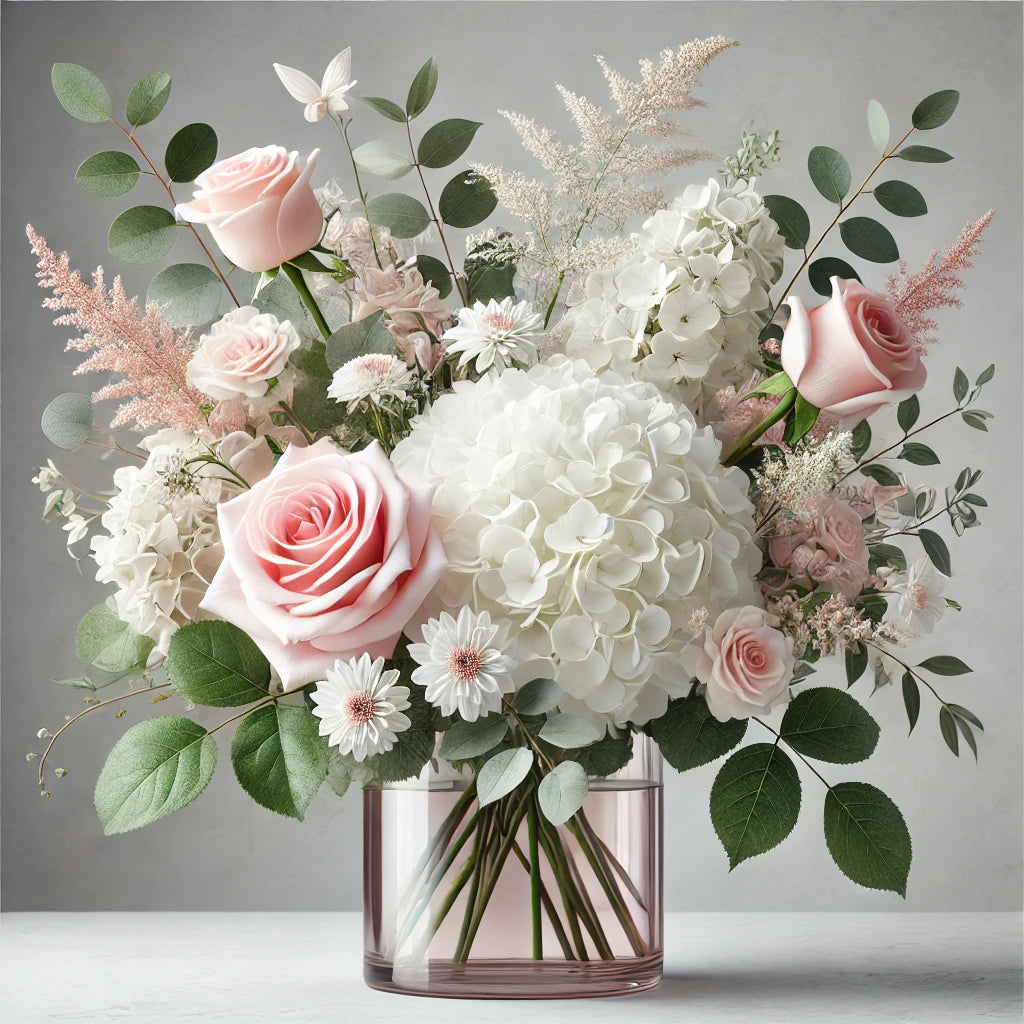 Serene Purity Arrangement