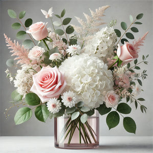 Serene Purity Arrangement