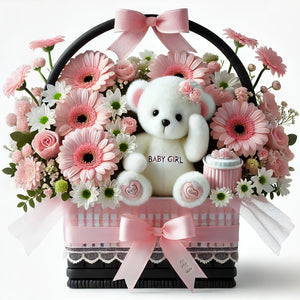 Sweet Baby Girl Basket