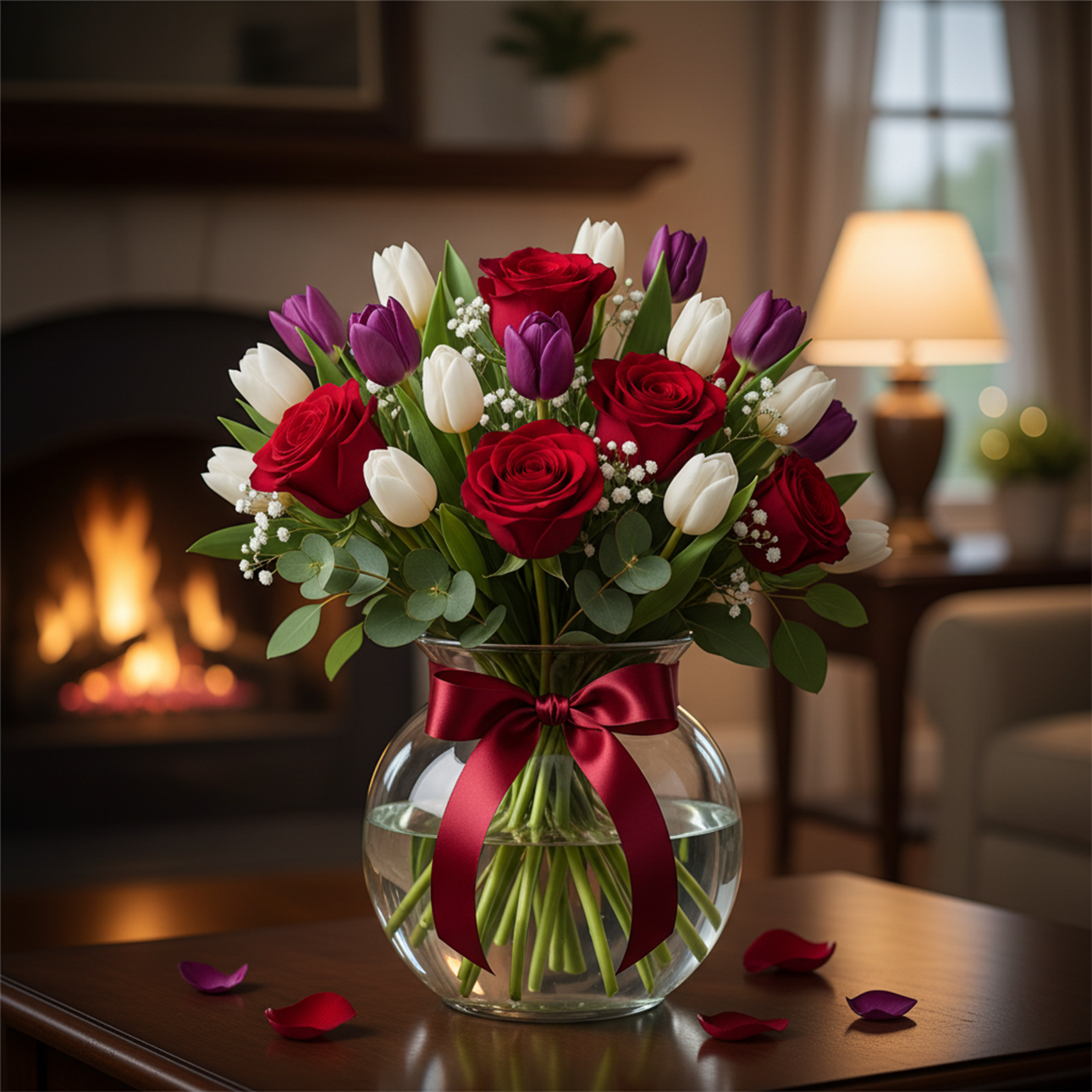 Tulip &amp; Rose Embrace