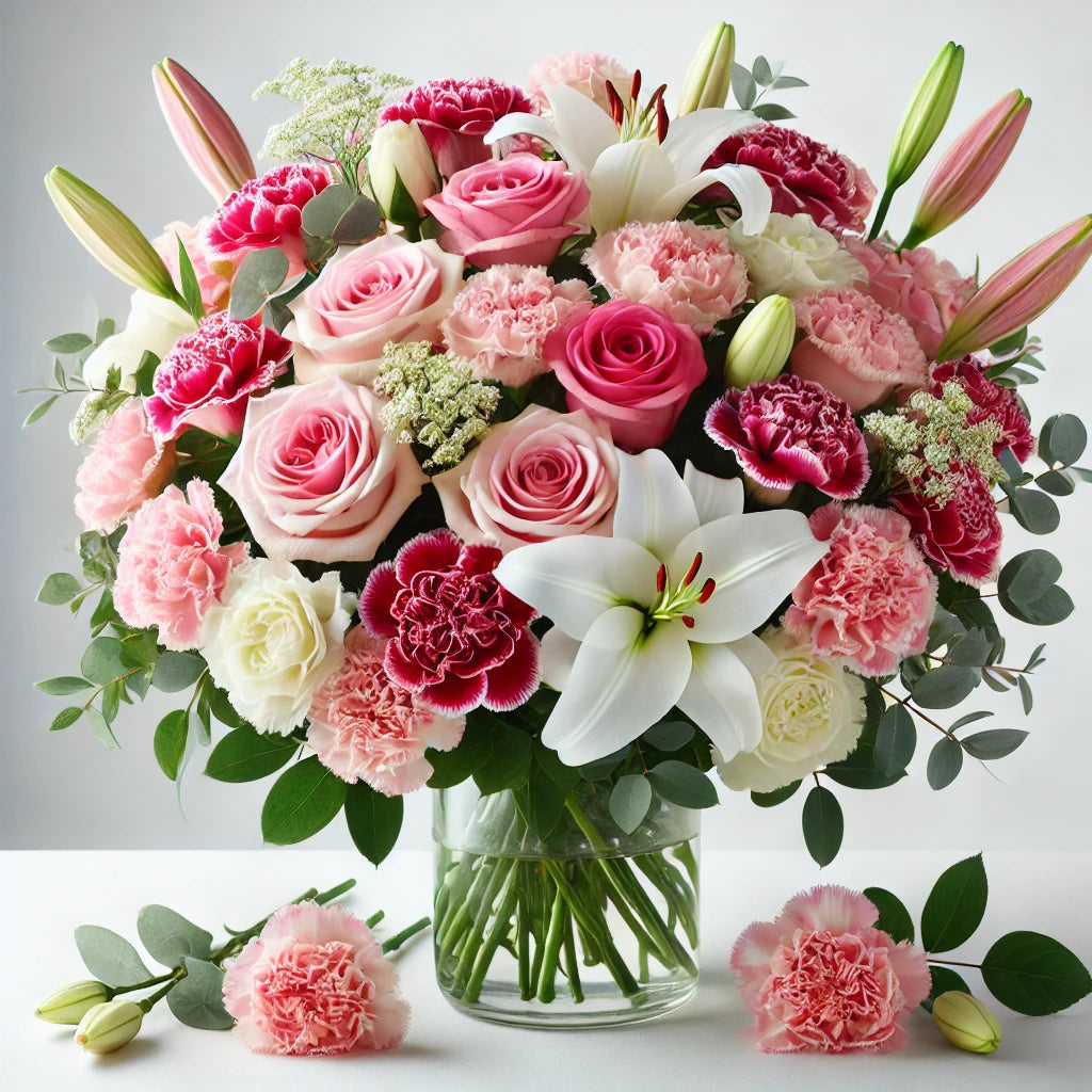 Two-Tone Elegance Bouquet