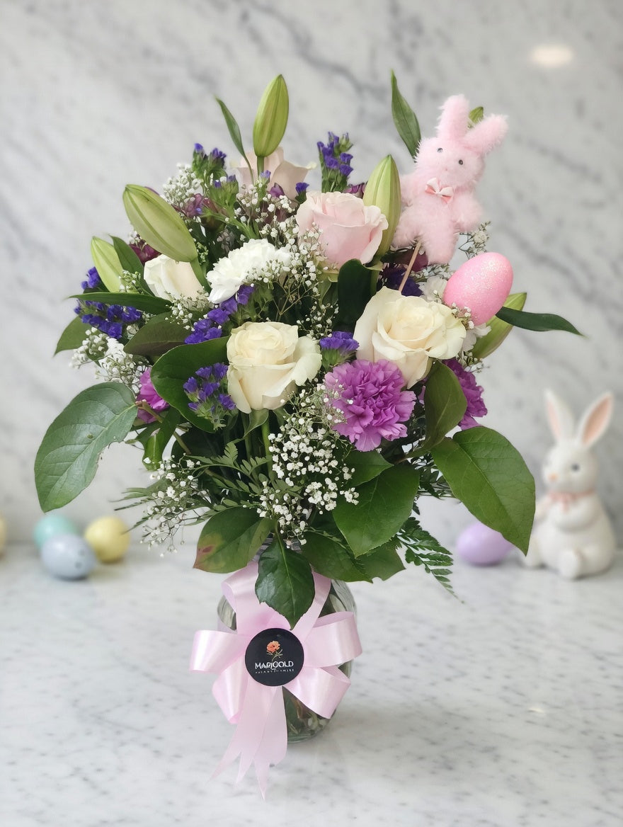 🌷 Blush Bunny Elegance
