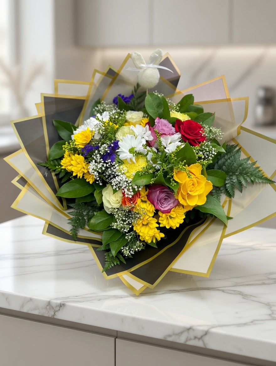 💐 Golden Spring Bouquet