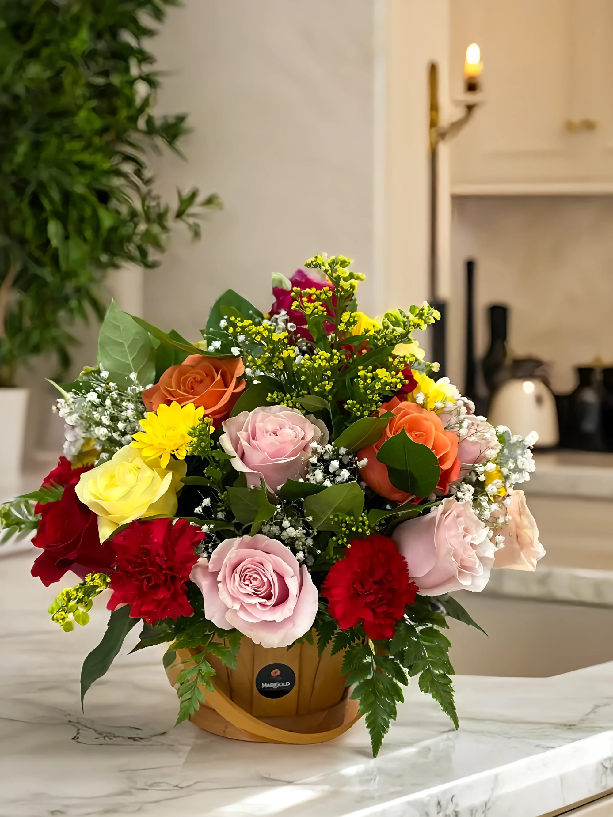 Radiant Harmony Basket